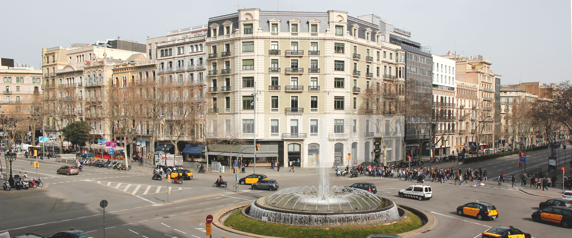 Passeig de Gràcia/ Crédito foto: http://paseodegracia18.com/