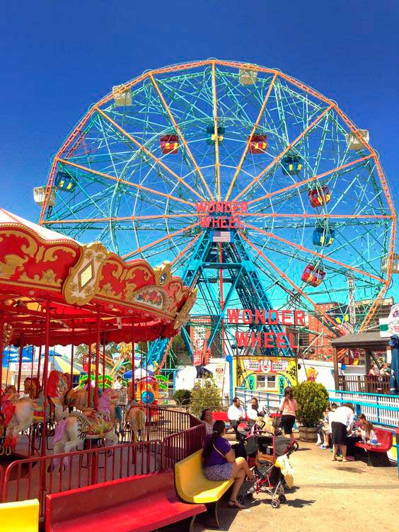 Coney Island/ Crédito foto:https://br.pinterest.com/pin/390968811377564956/