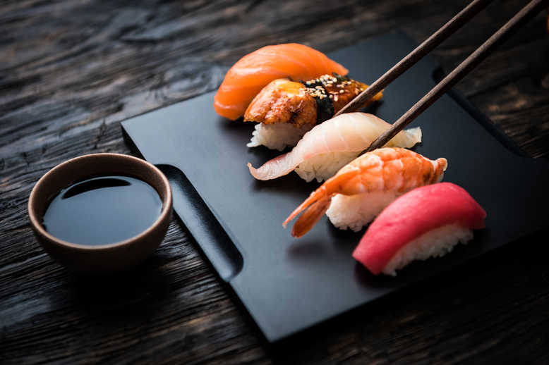 Sushi do Azabu Yukimura em Tóquio