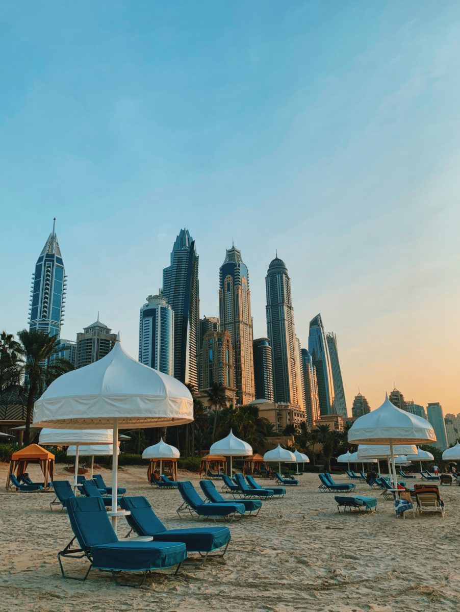 Dubai Beach at royal Mirage
