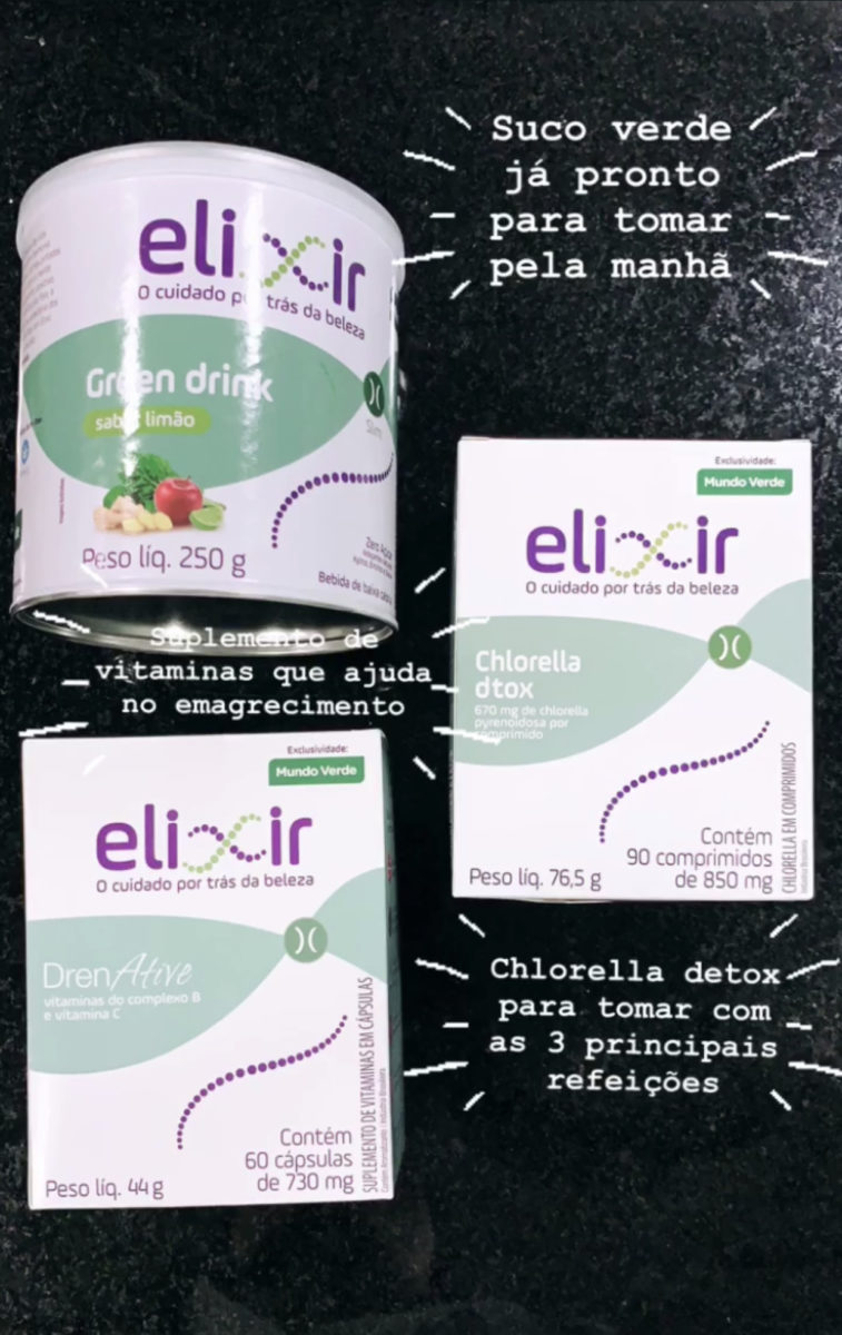 PRODUTOS DETOX POS FERIAS